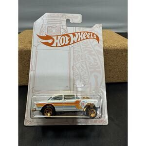 Hot Wheels 2020 52nd Anniversary Pearl & Chrome '55 Chevy Bel Air Gasser 4/6 New